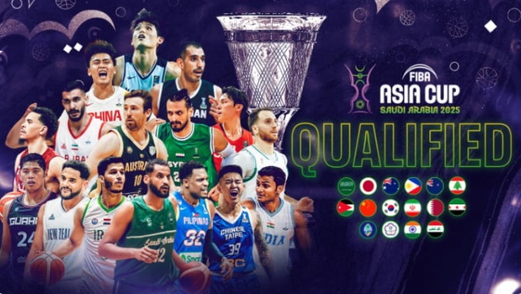 8月在沙特舉辦！FIBA官網(wǎng)：男籃亞洲杯抽簽儀式將在下月8號舉行